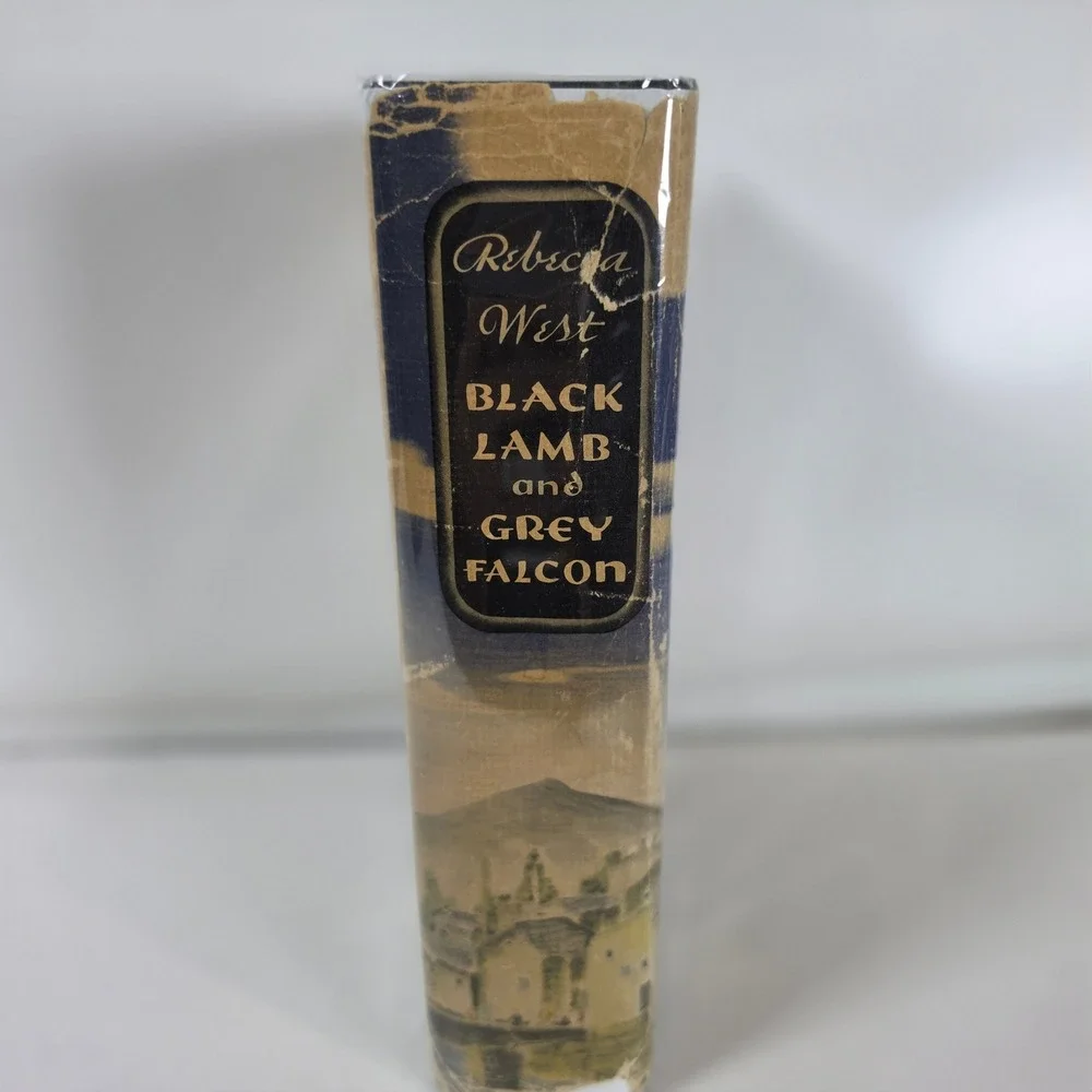 Black Lamb and Grey Falcon Rebecca West Hardcover 1943 One Volume Edition Vtg‎